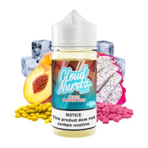 CLOUD NURDZ PEACH DRAGONFRUIT ICE