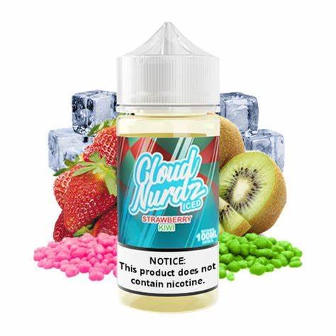CLOUD NURDZ STRAWBERRY KIWI ICE