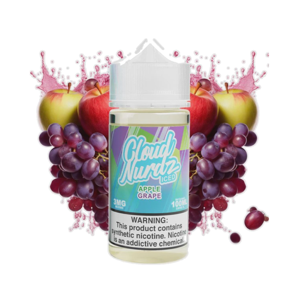 CLOUD NURDZ GRAPE APPLE ICE