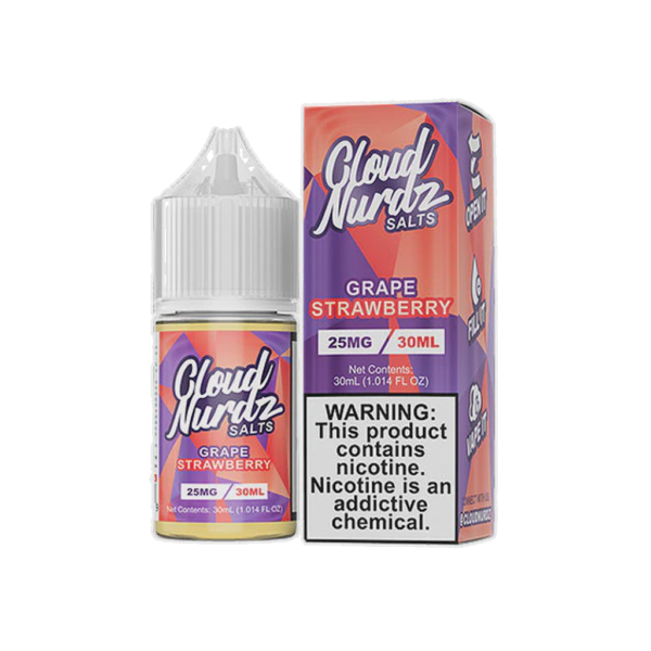 CLOUD NURDZ STRAWBERRY GRAPE NON ICE