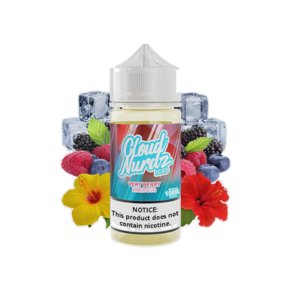 CLOUD NURDZ VERY BERRY HIBISCUS ICE