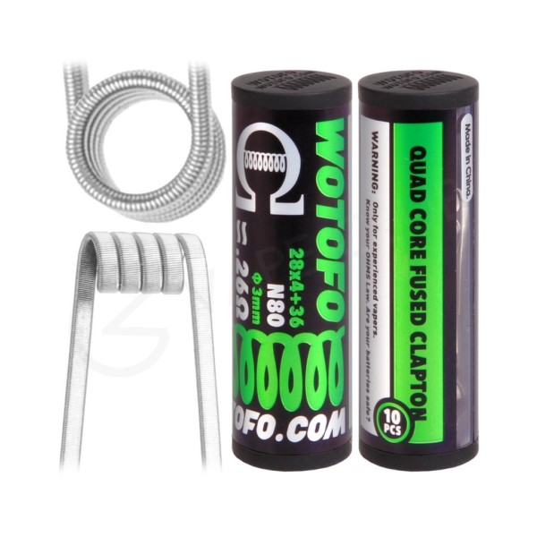 WOTOFO QUAD CORE FUSED CLAPTON 0.26